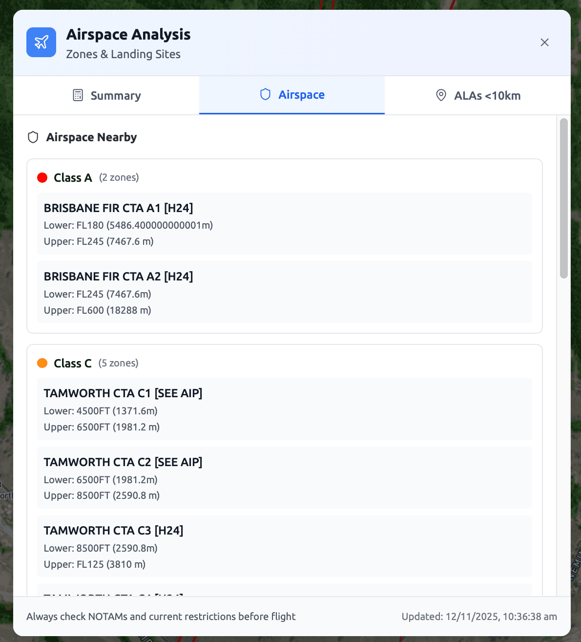 Safety Assessment Interface - Screenshot 9
